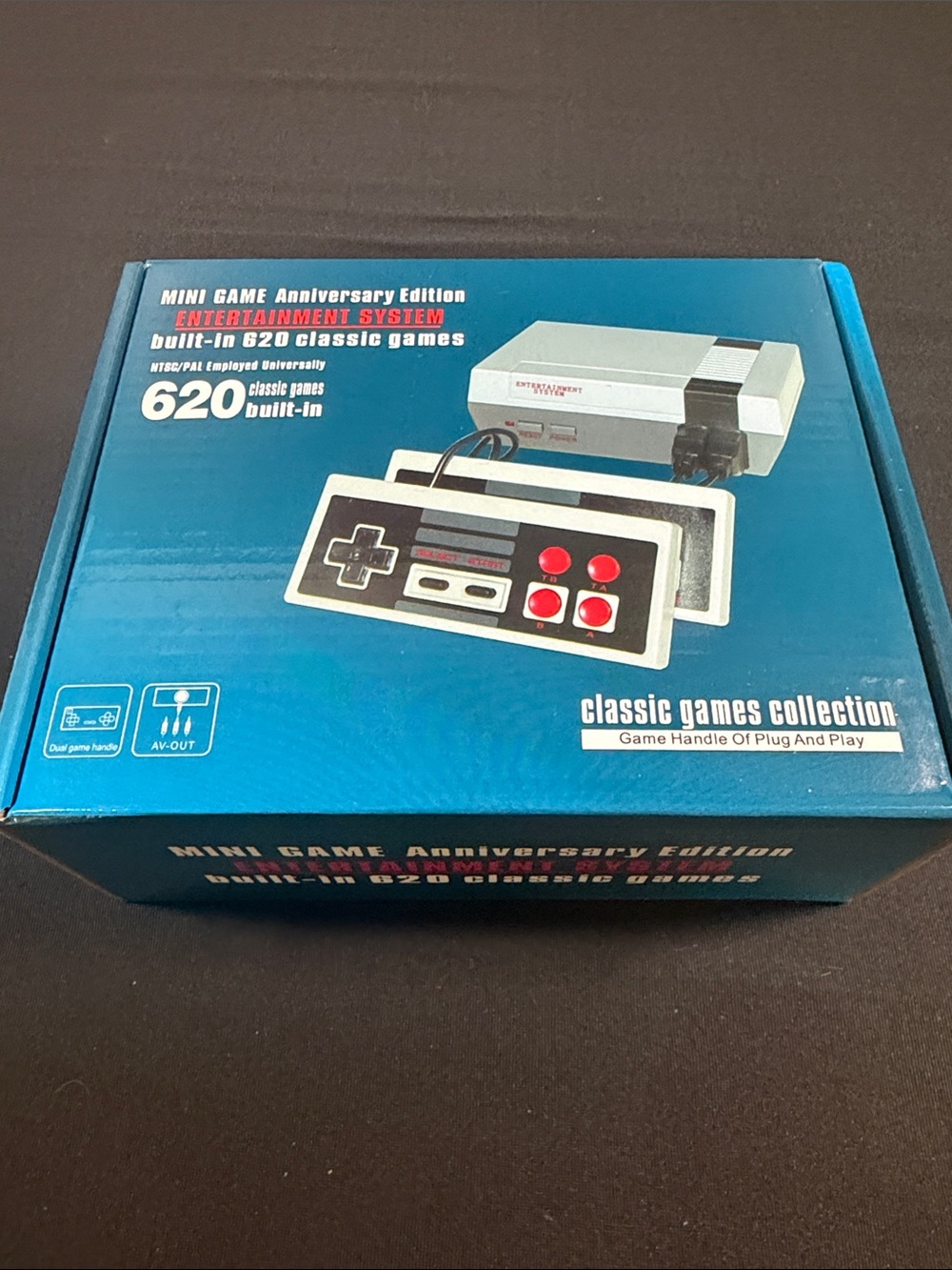 Mini Game Anniversary Edition Console - Blue Box